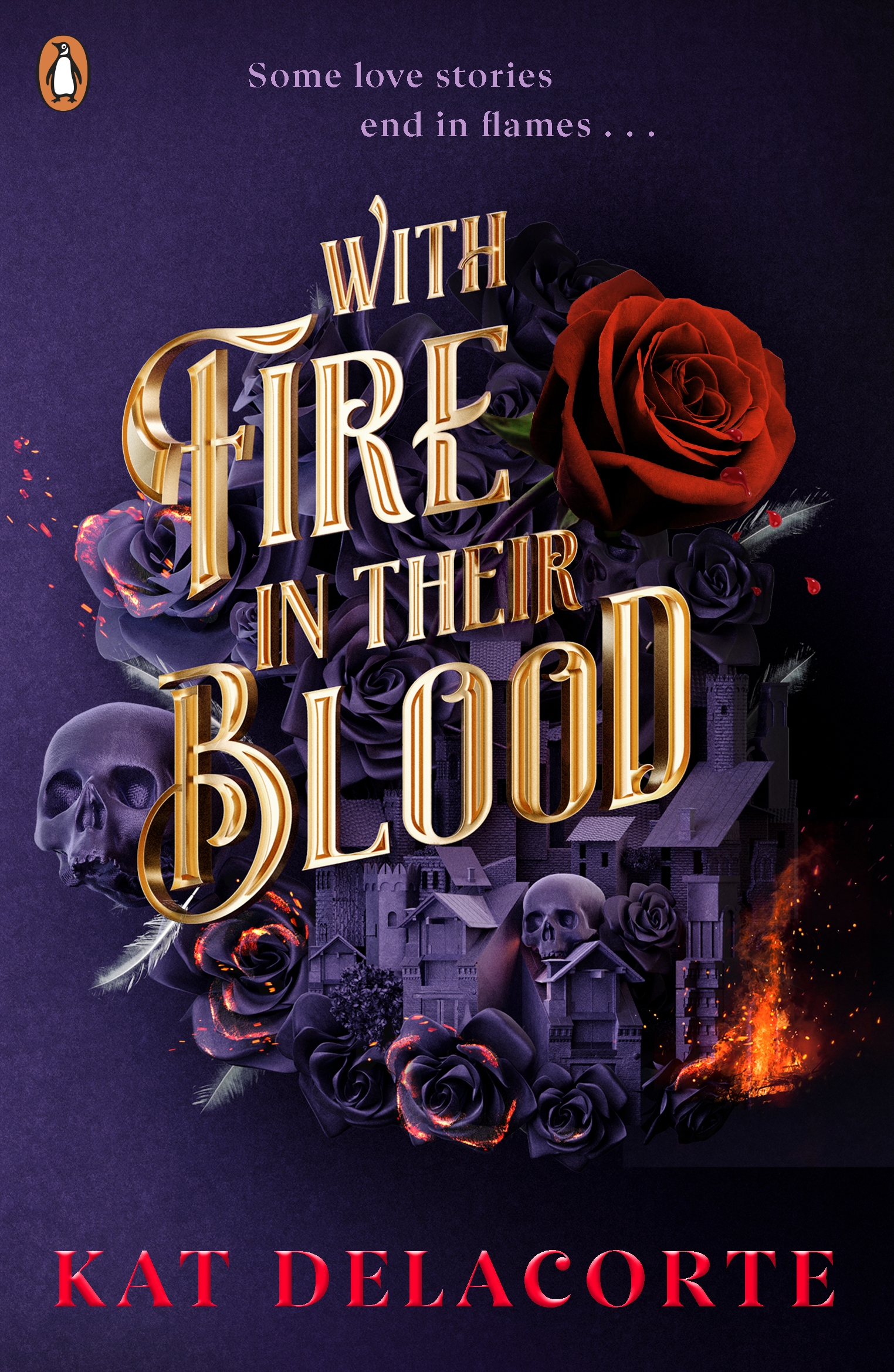 With Fire In Their Blood (Skeleton Keepers, #1) by Kat Delacorte