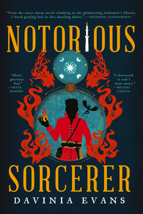 Notorious Sorcerer (The Burnished City, #1) by Davinia Evans